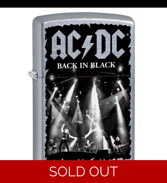 AC/DC Back In Black Zippo
